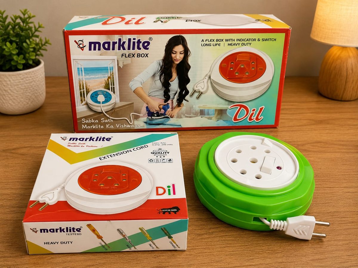 MARKLITE 2X10 mtr EXTENSION CORD