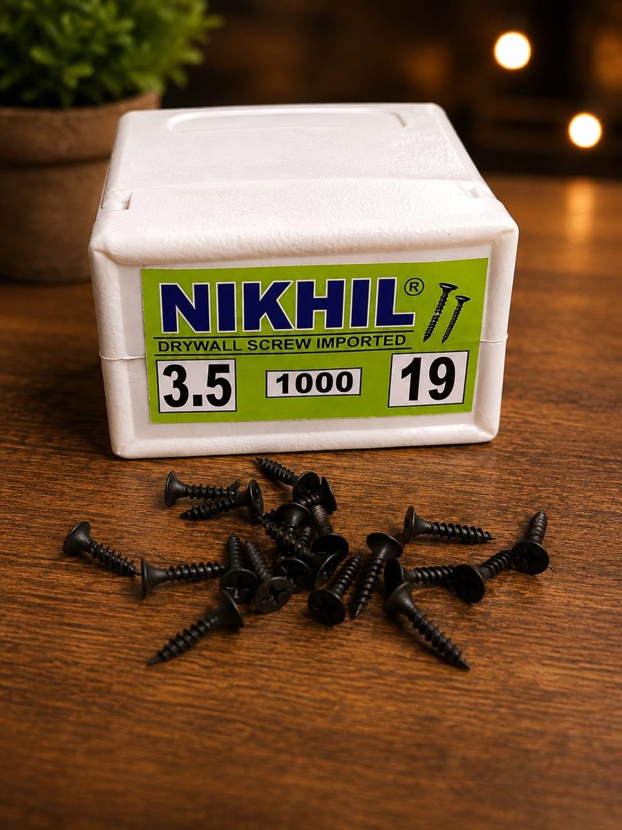 19 mm DRYWALL BLACK SCREW {3/4" INCH}