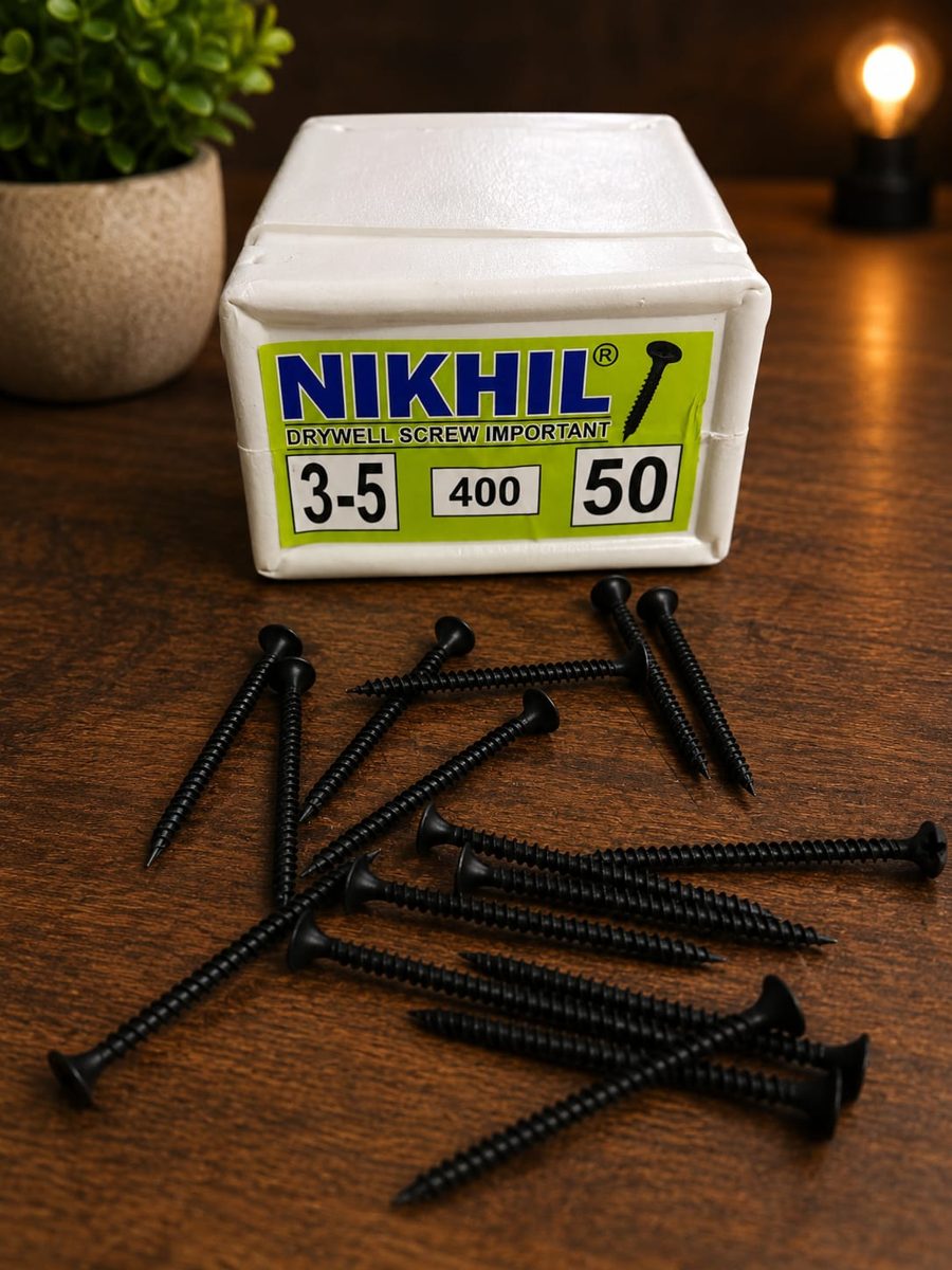 50 mm DRYWALL BLACK SCREW {2" INCH}