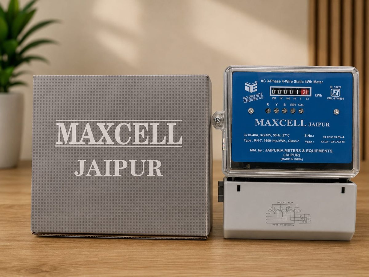 MAXCELL THREE PHASE STATIC METER (10-40A)