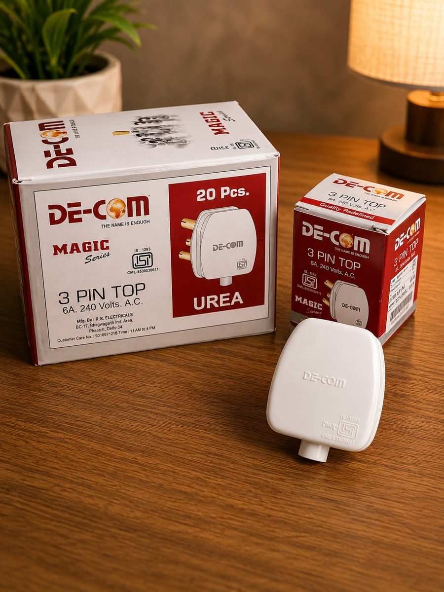 De-Com 6 amp 3 Pin Top Urea