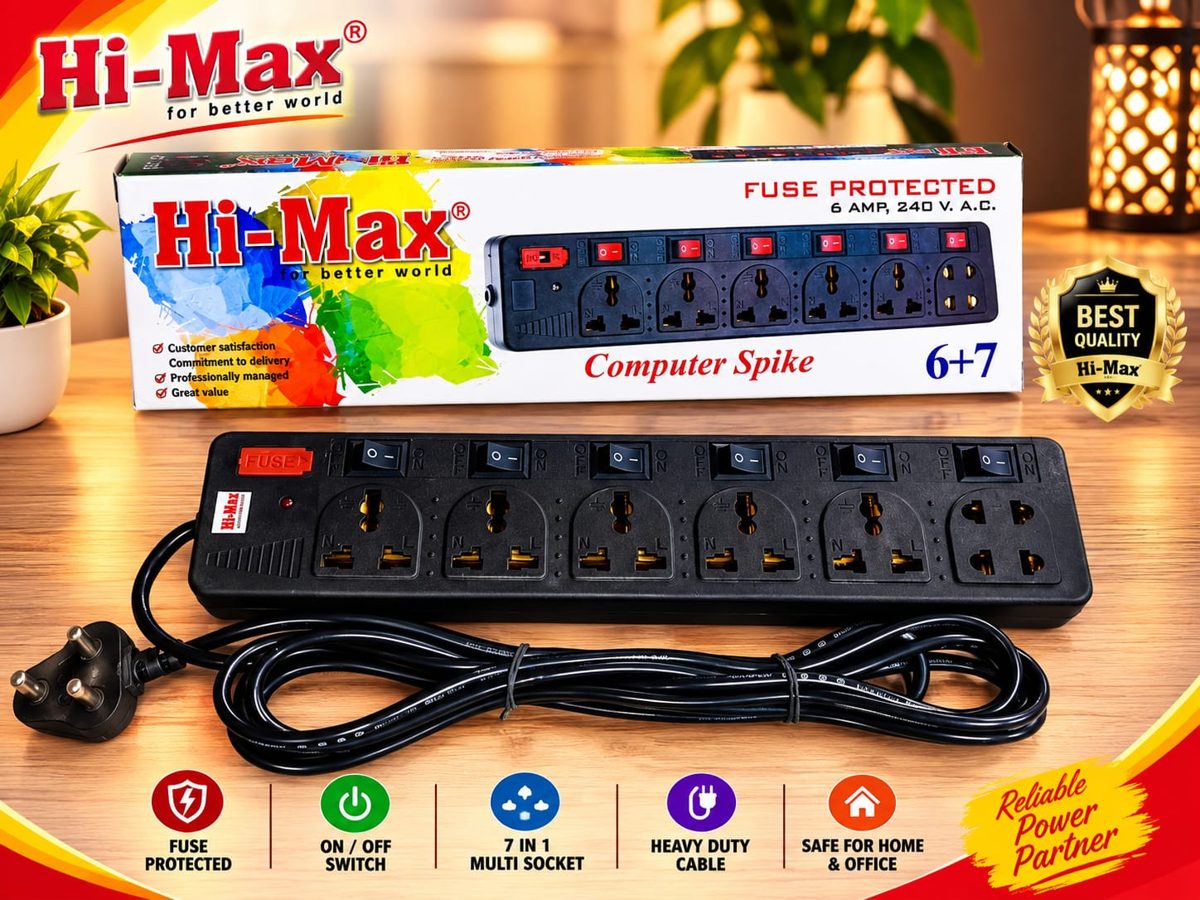 6+7 SPIKE GAURD HI-MAX (BLACK)