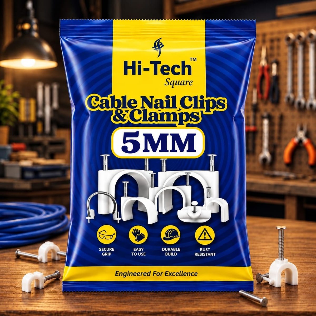 5 mm Cable Circle Clip HI-TECH