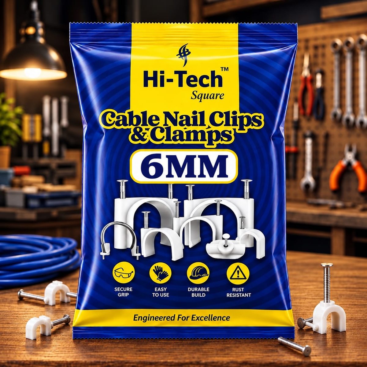 6 mm Cable Circle Clip HI-TECH