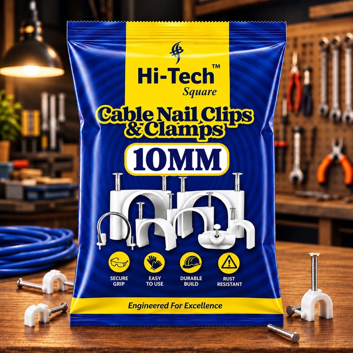 10 mm Cable Circle Clip HI-TECH