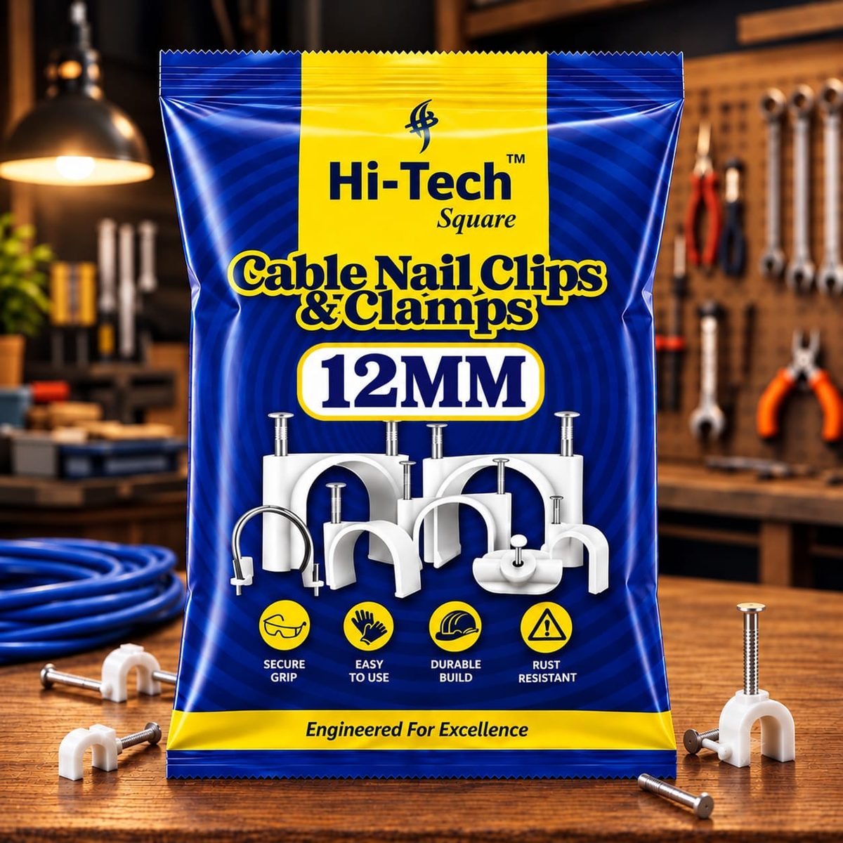 12 mm Cable Circle Clip HI-TECH