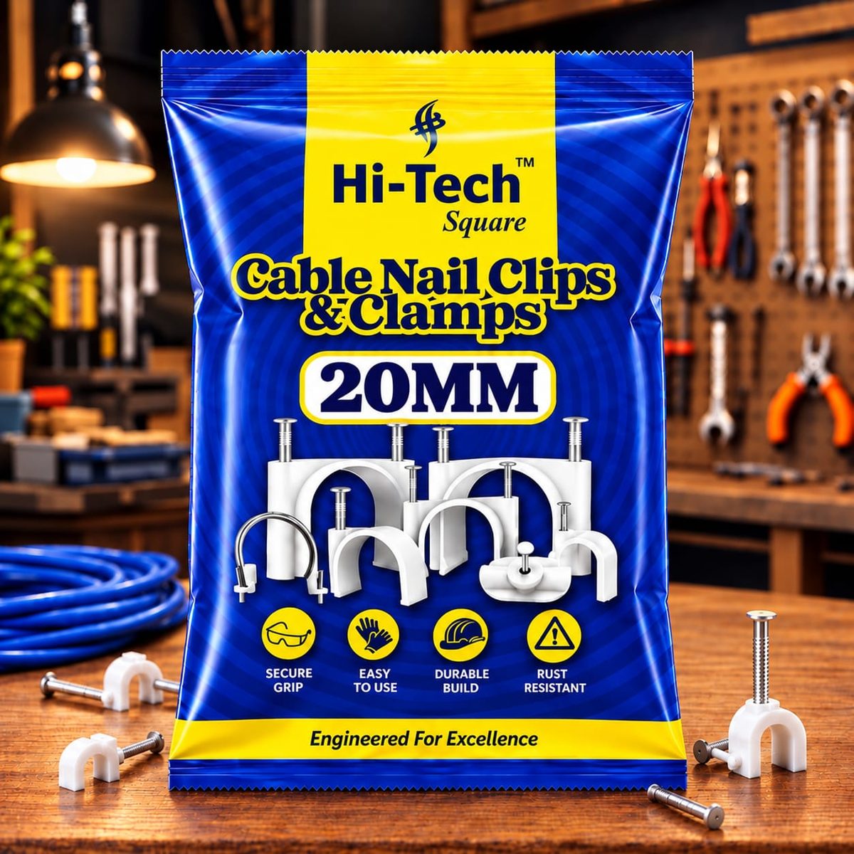 20 mm Cable Circle Clip HI-TECH