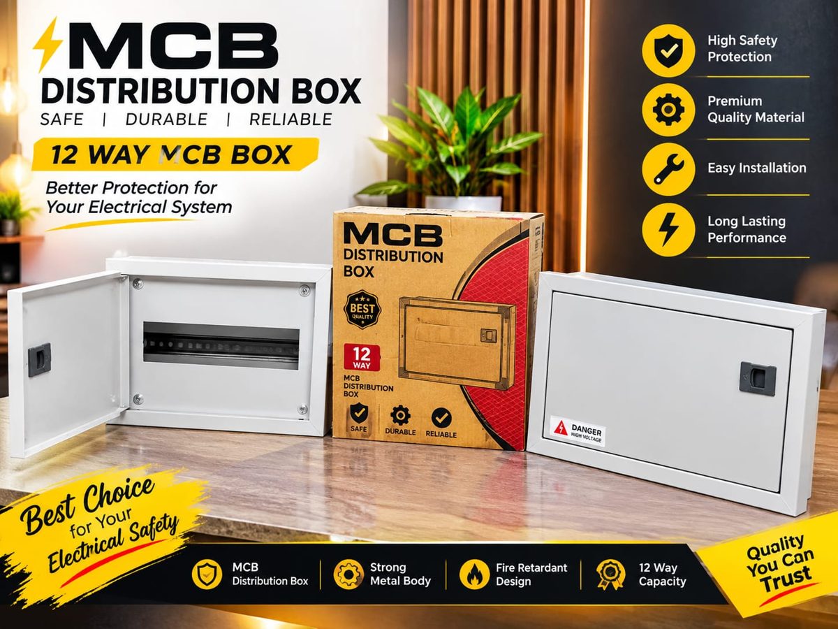 12 Way D.D. MCB box POWERTONE